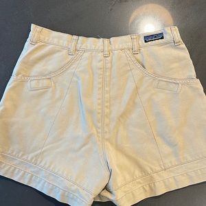 Patagonia Mens Khaki Stand Up Shorts 4” Size 32